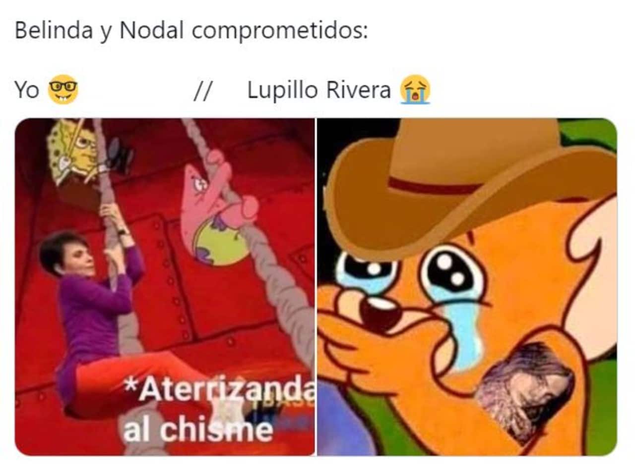 Todos los memes del compromiso de Belinda y Nodal