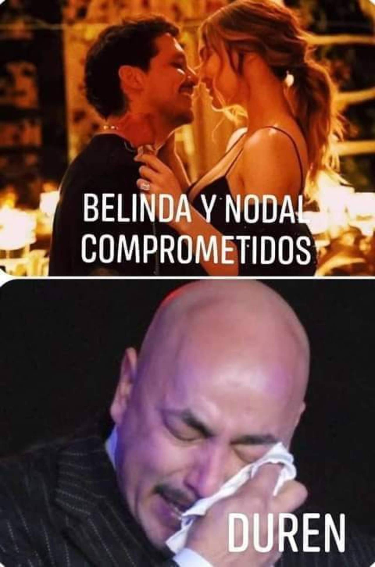 Todos los memes del compromiso de Belinda y Christian Nodal