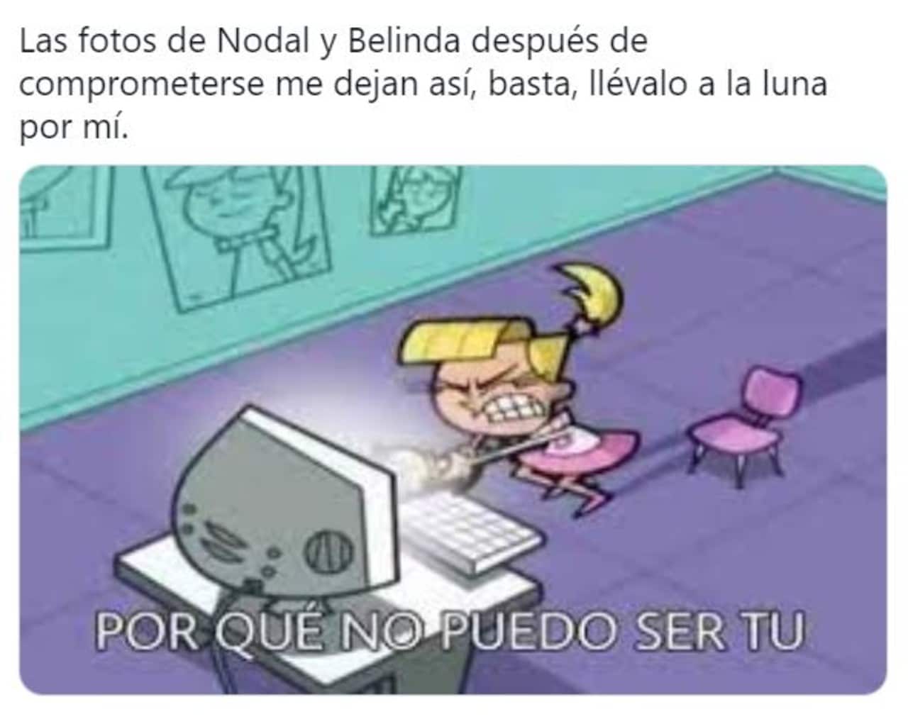 Christian Nodal Belinda memes