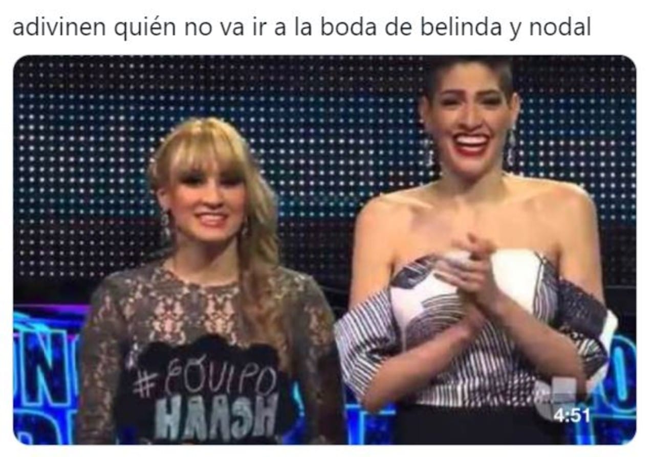 Memes compromiso Belinda Nodal