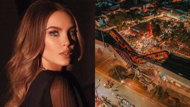 Belinda reacciona al desplome del Metro y se solidariza con las víctimas