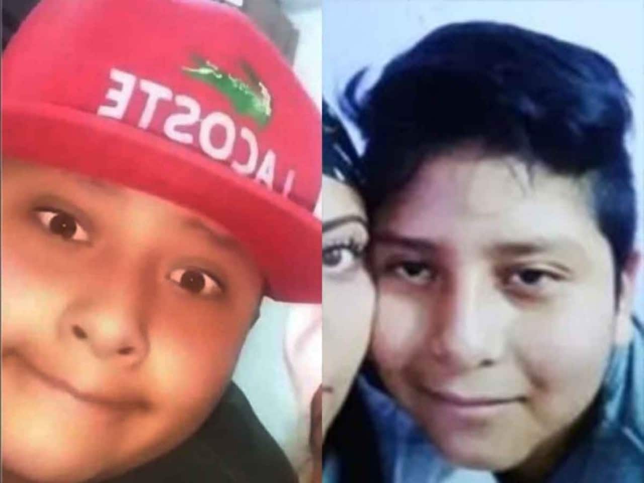 Brandon Giovanny con su mamá