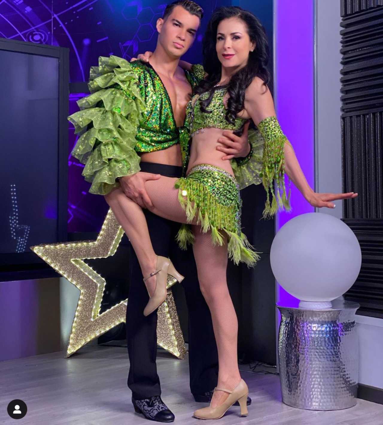 Brandon Castañeda y Lourdes Munguía