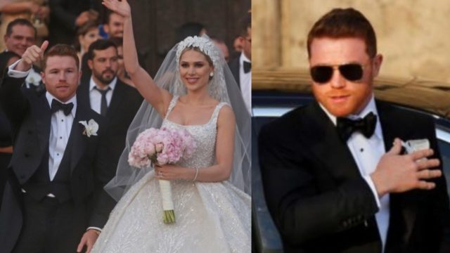 Canelo Álvarez atropelló a un reportero el día de su boda