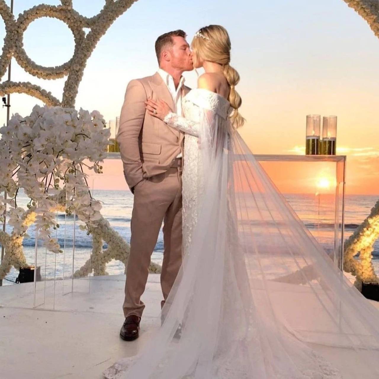 Boda Canelo Alvarez y Fernanda