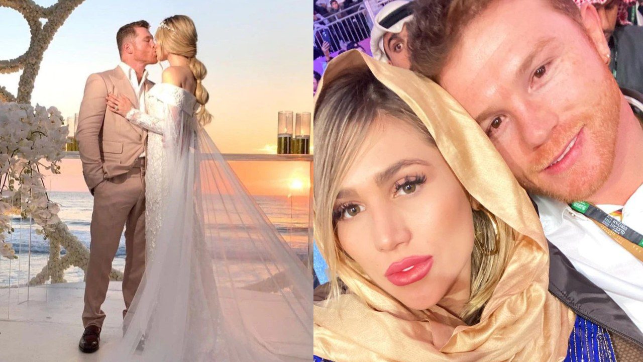 Canelo Álvarez se casó con Fernanda Gómez en una lujosa boda en la playa