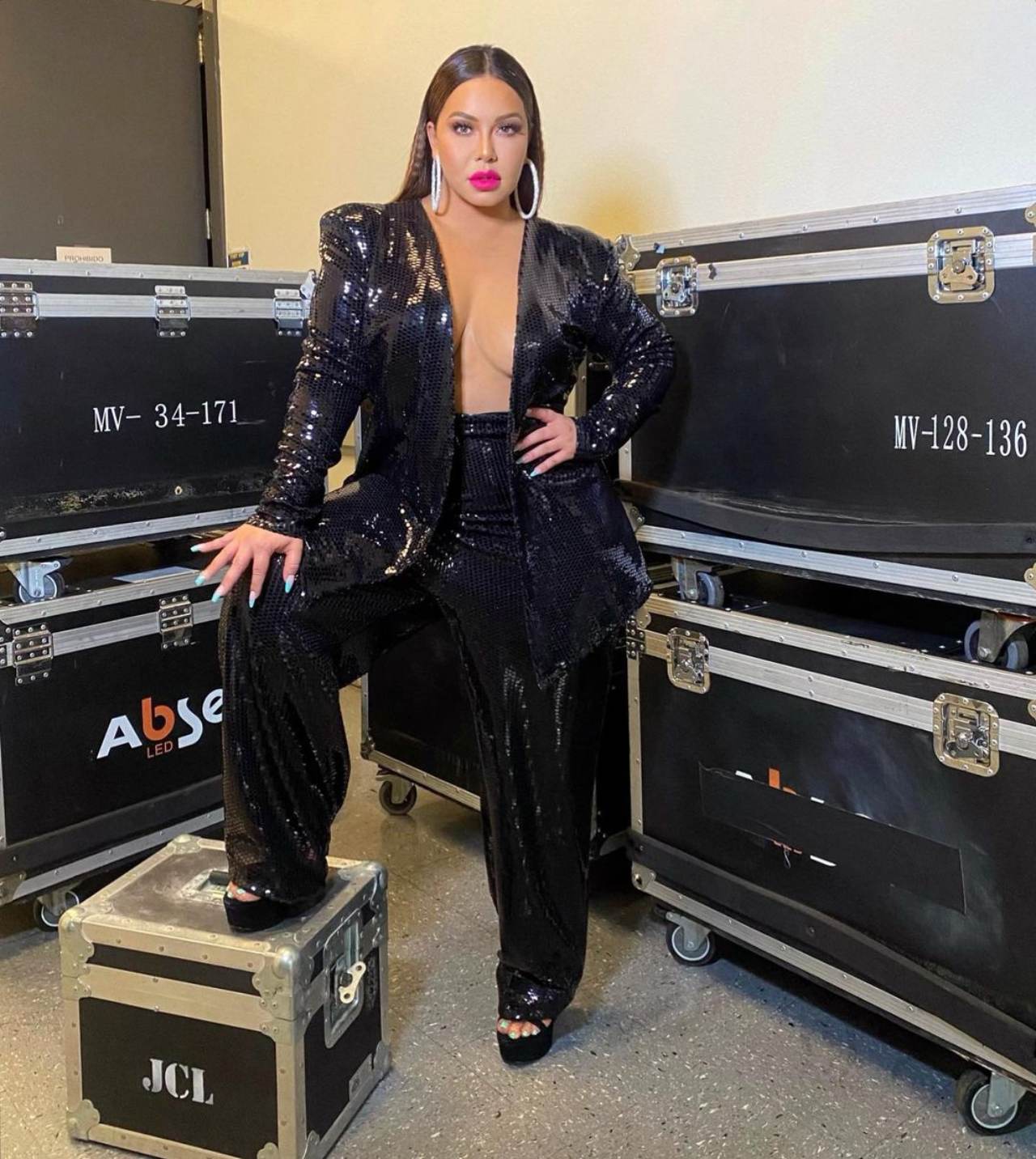 Chiquis Rivera muestra celulitis con filtros