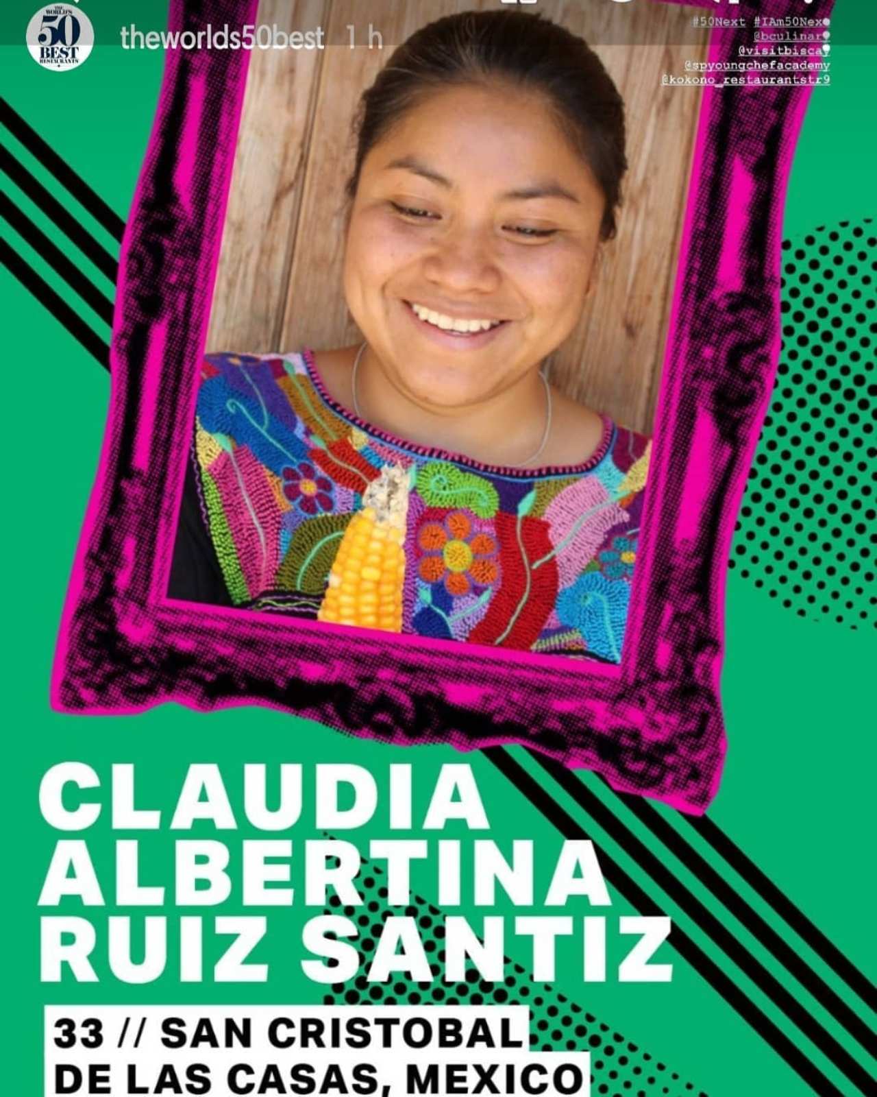 La creadora de platillos