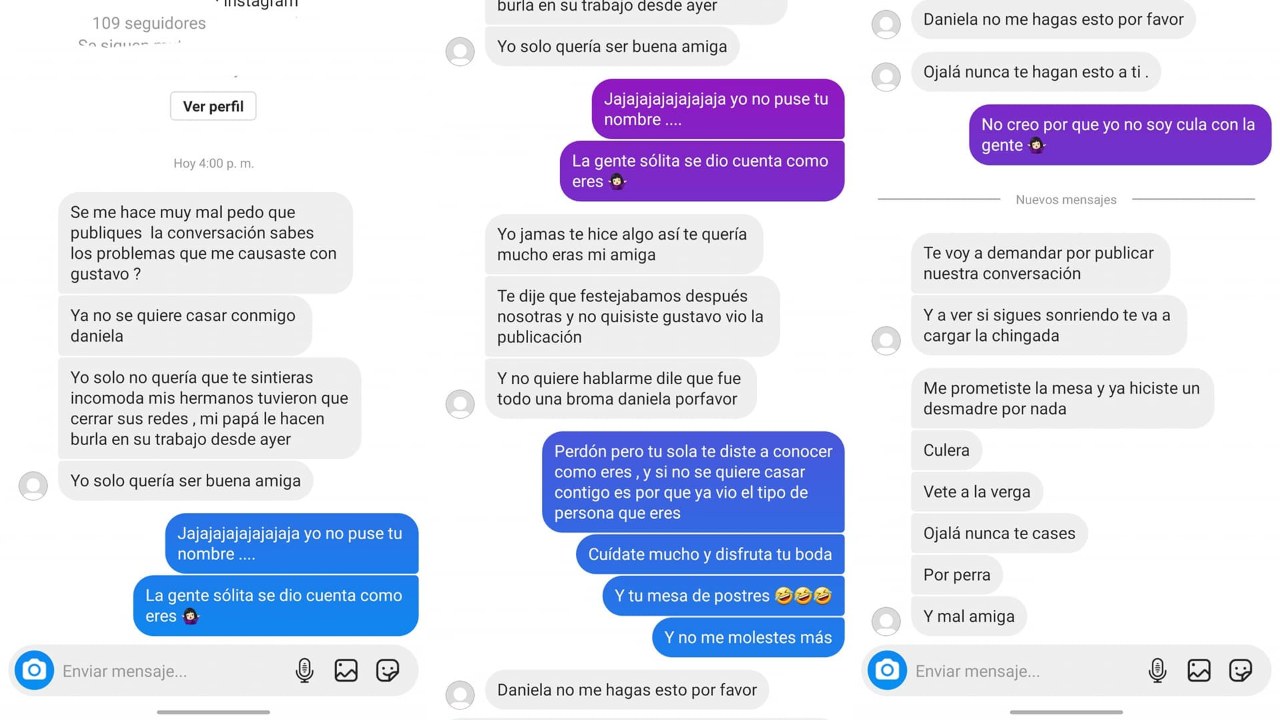 cancela boda luego de que desinvitó a su amiga porque el novio ya no quiere casarse