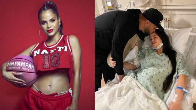 Natti Natasha le da la bienvenida a su hija con mucha felicidad