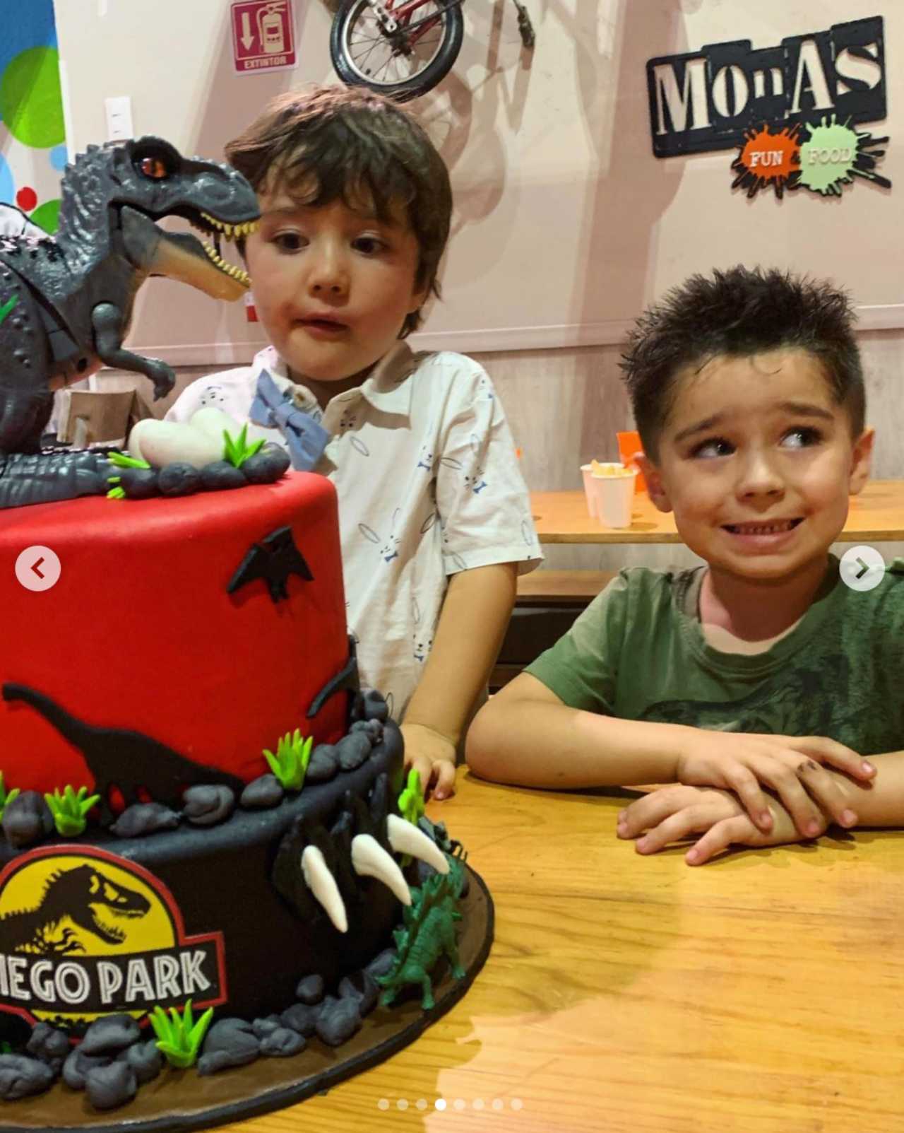 Ariadne Díaz organiza fiesta de cumpleaños a su hijo