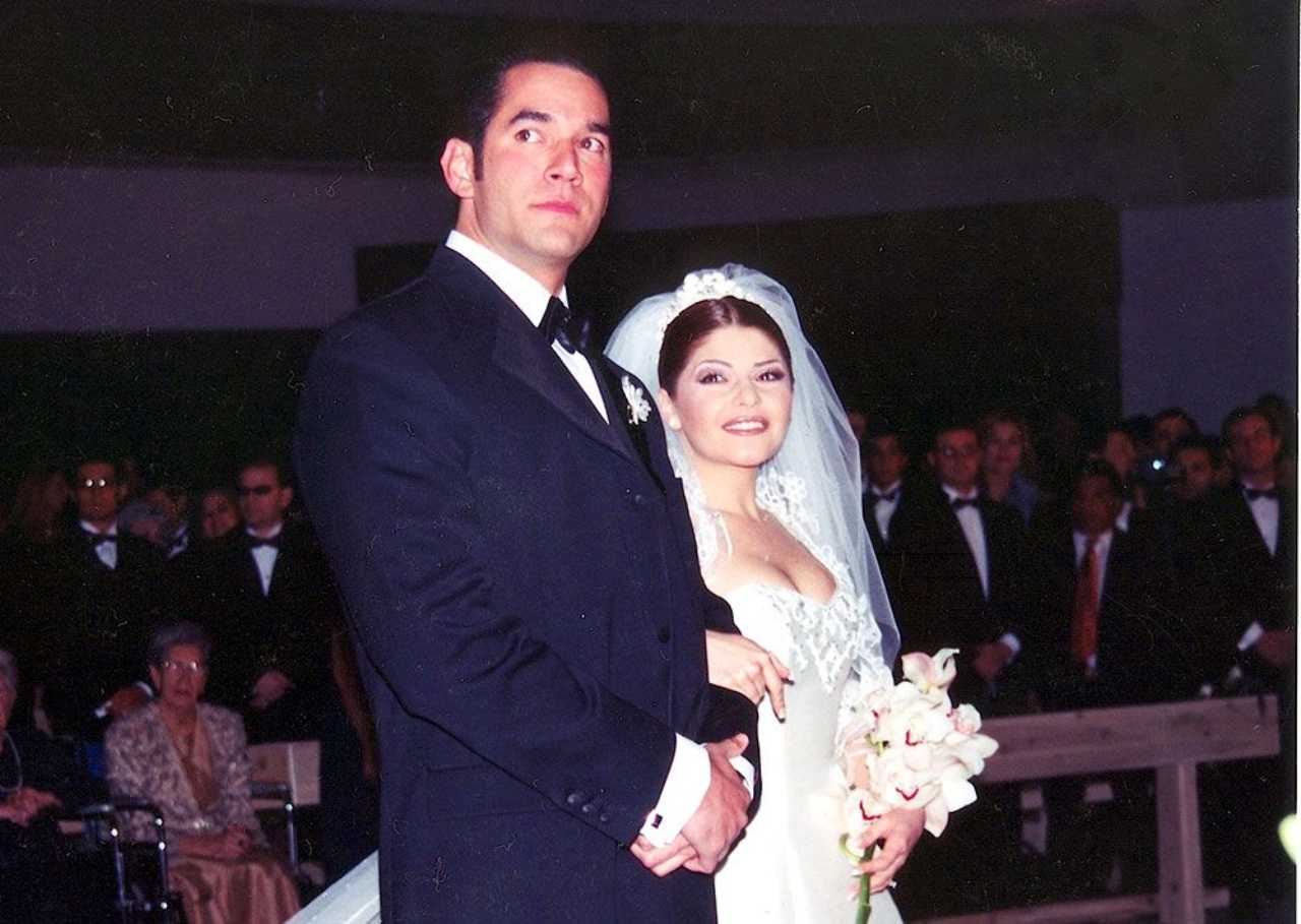 Eduardo Santamarina e Itati Cantoral boda