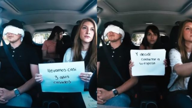 Esposa y amante unen exhiben hombre