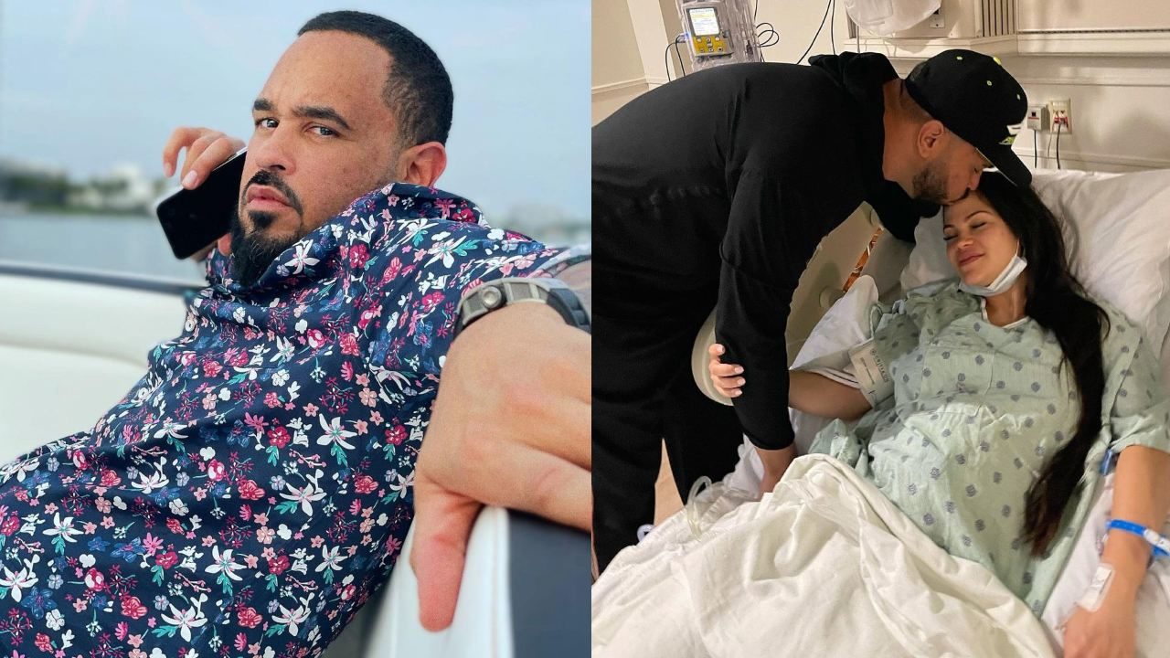 Esposo Natti Natasha abandona bebe llora