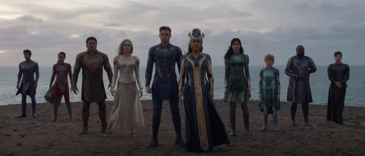 Salma Hayek Angelina Jolie Eternals tráiler