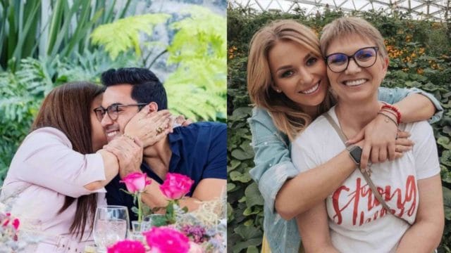 Famosos felicitan a sus mamás con mensajes