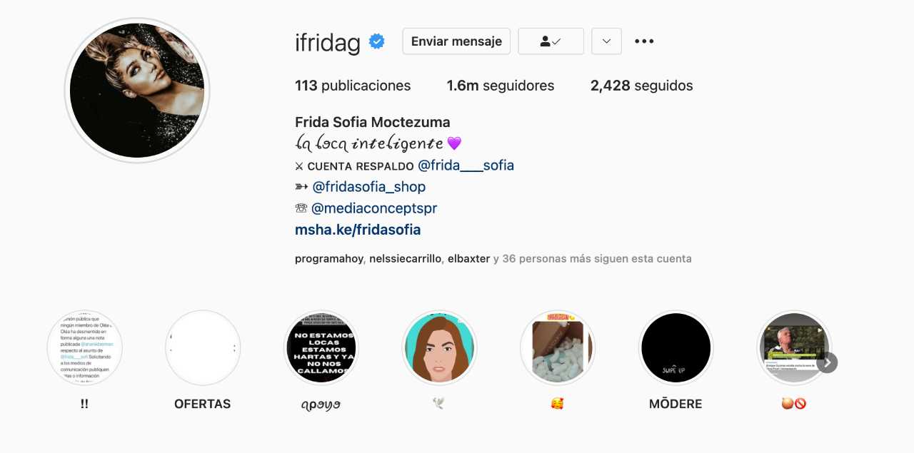 Frida Sofía se quita el apellido Guzmán Pinal
