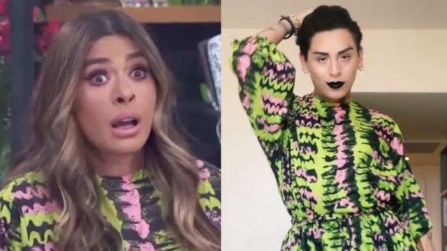 Galilea Montijo reacciona al ver a Kunno usar el mismo vestido que ella