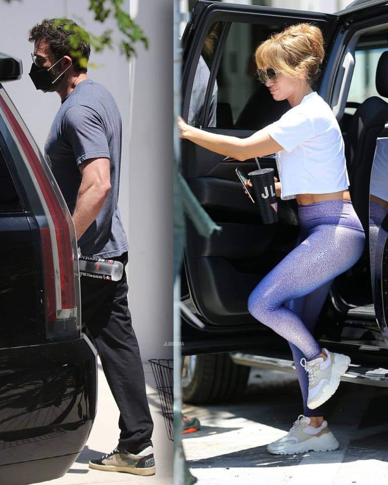 JLo y Ben Affleck en el gimnasio juntos