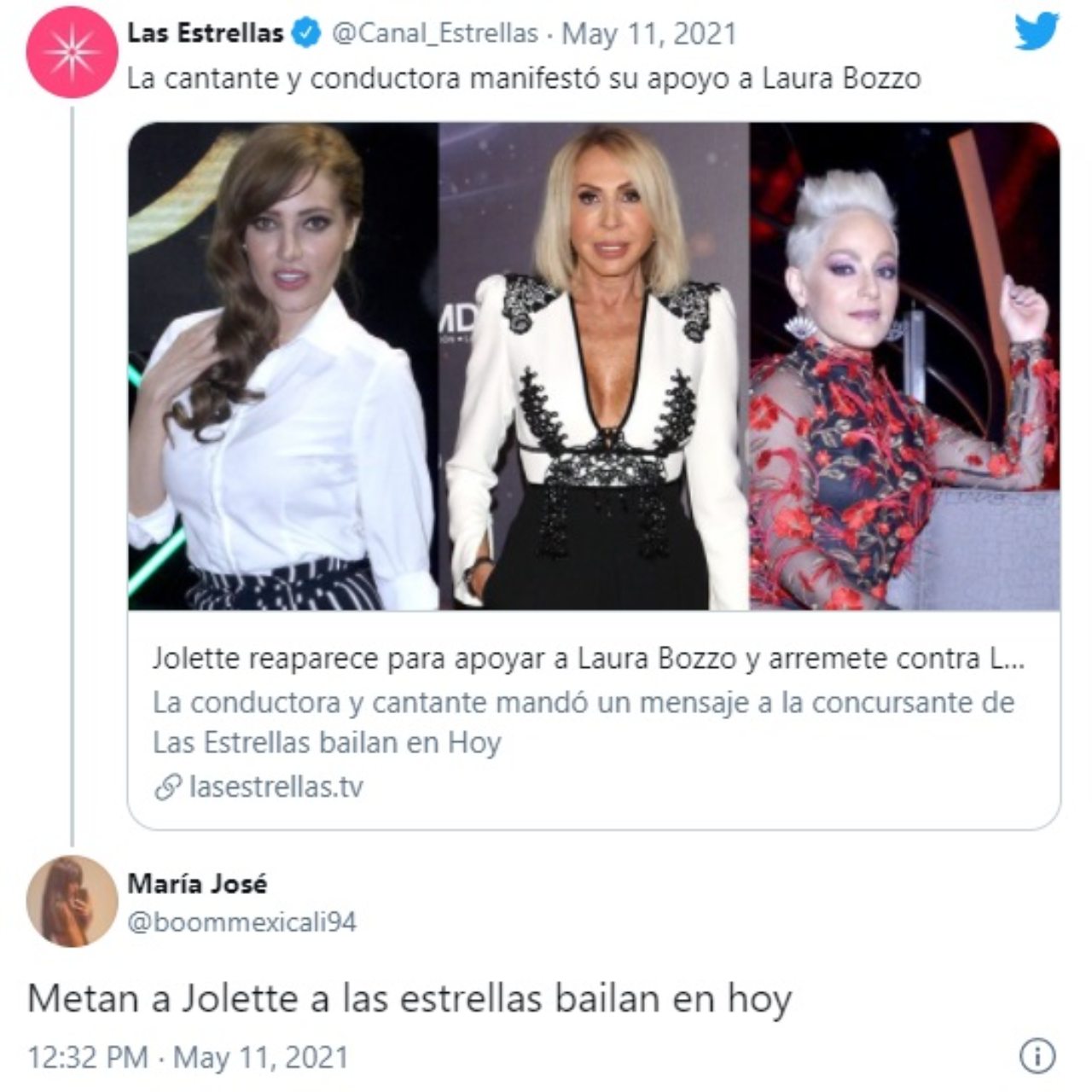 Fans piden Jolette Estrellas Bailan en Hoy