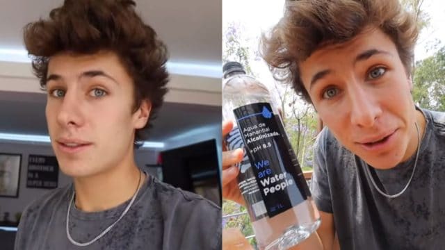Juanpa Zurita recibe críticas tras anunciar su marca de agua embotellada