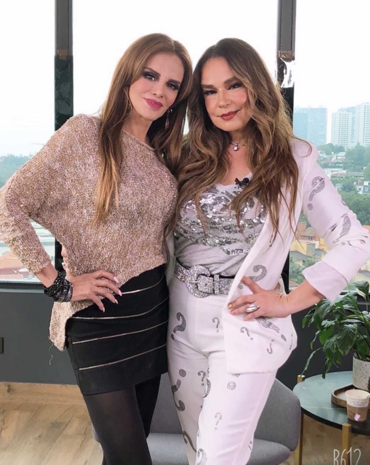 Lucía Méndez platicó de Verónica Castro con Elisa Beristain