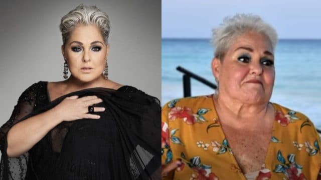 Lupita DAlessio llora en entrevista Yordi
