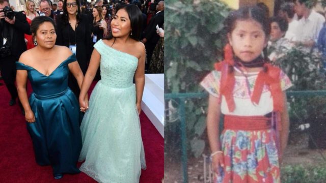Mama de Yalitza Aparicio y la actriz nina