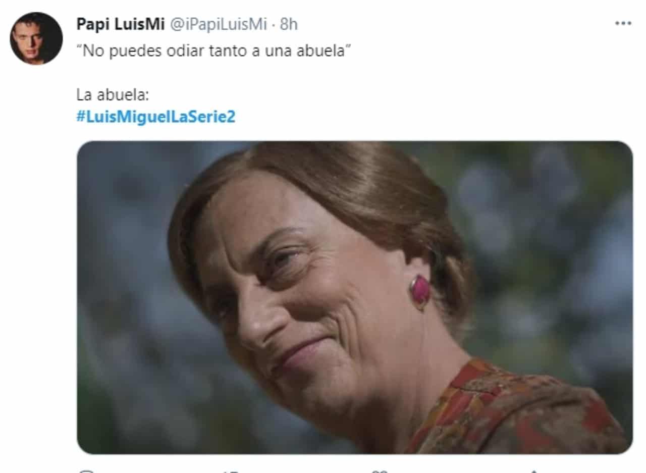 Meme abuela Luis Miguel La Serie