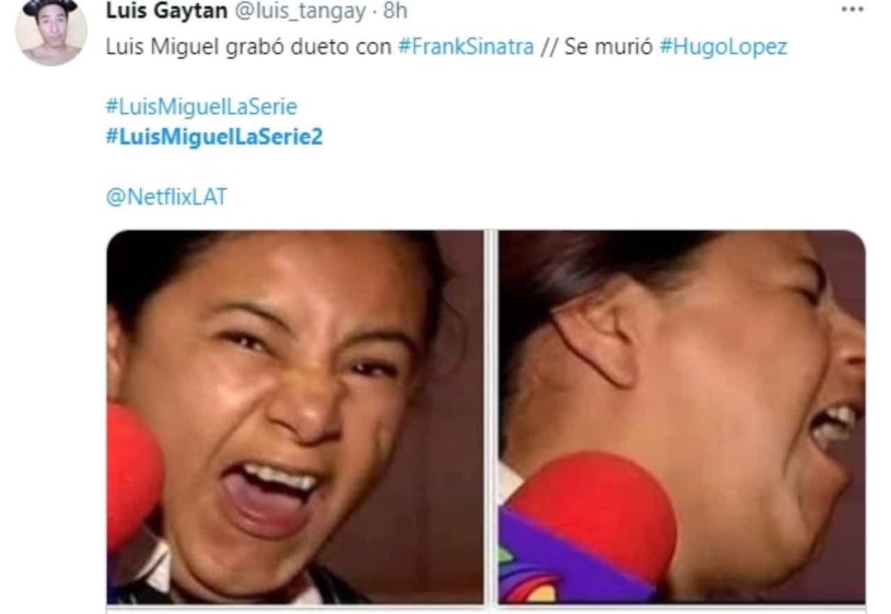 Meme Frank Sinatra muerte Hugo Lopez