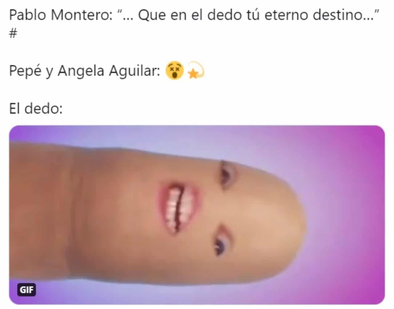 Pablo Montero meme Angela Pepe Aguilar