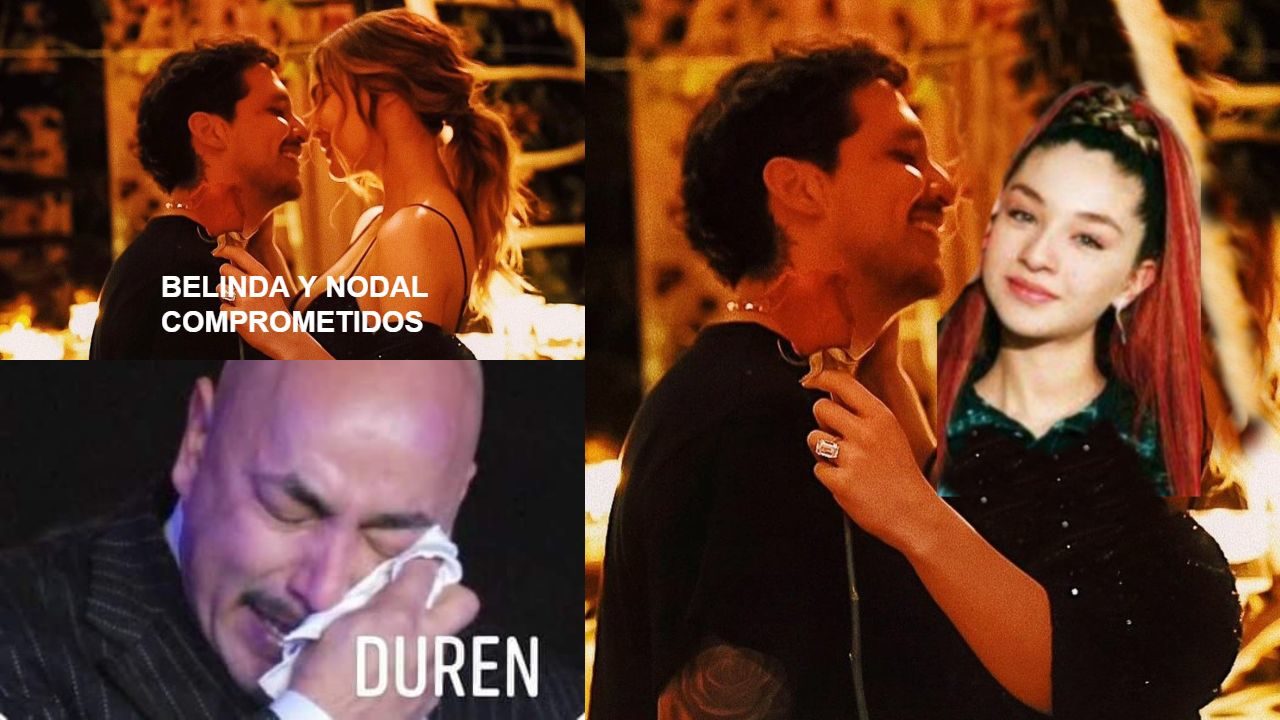 Los mejores memes del compromiso de Belinda y Nodal