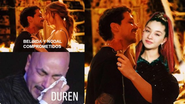 Los mejores memes del compromiso de Belinda y Nodal