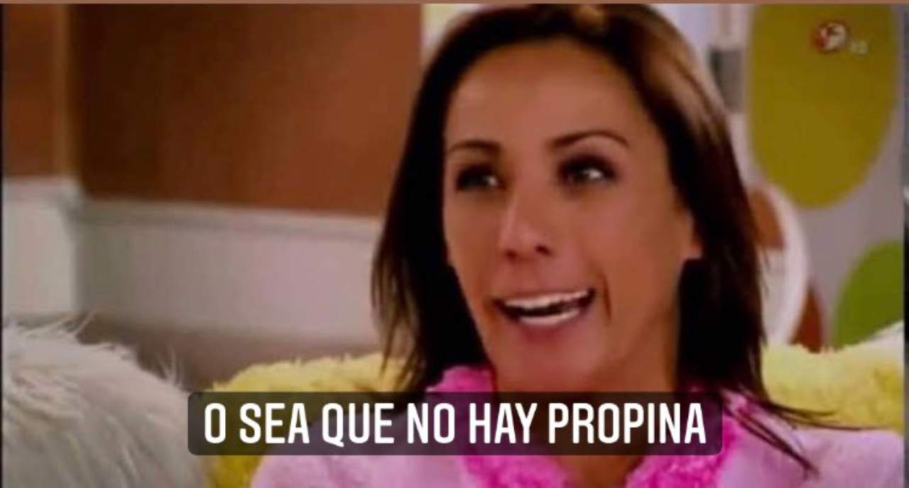 El pobre mesero sin propina