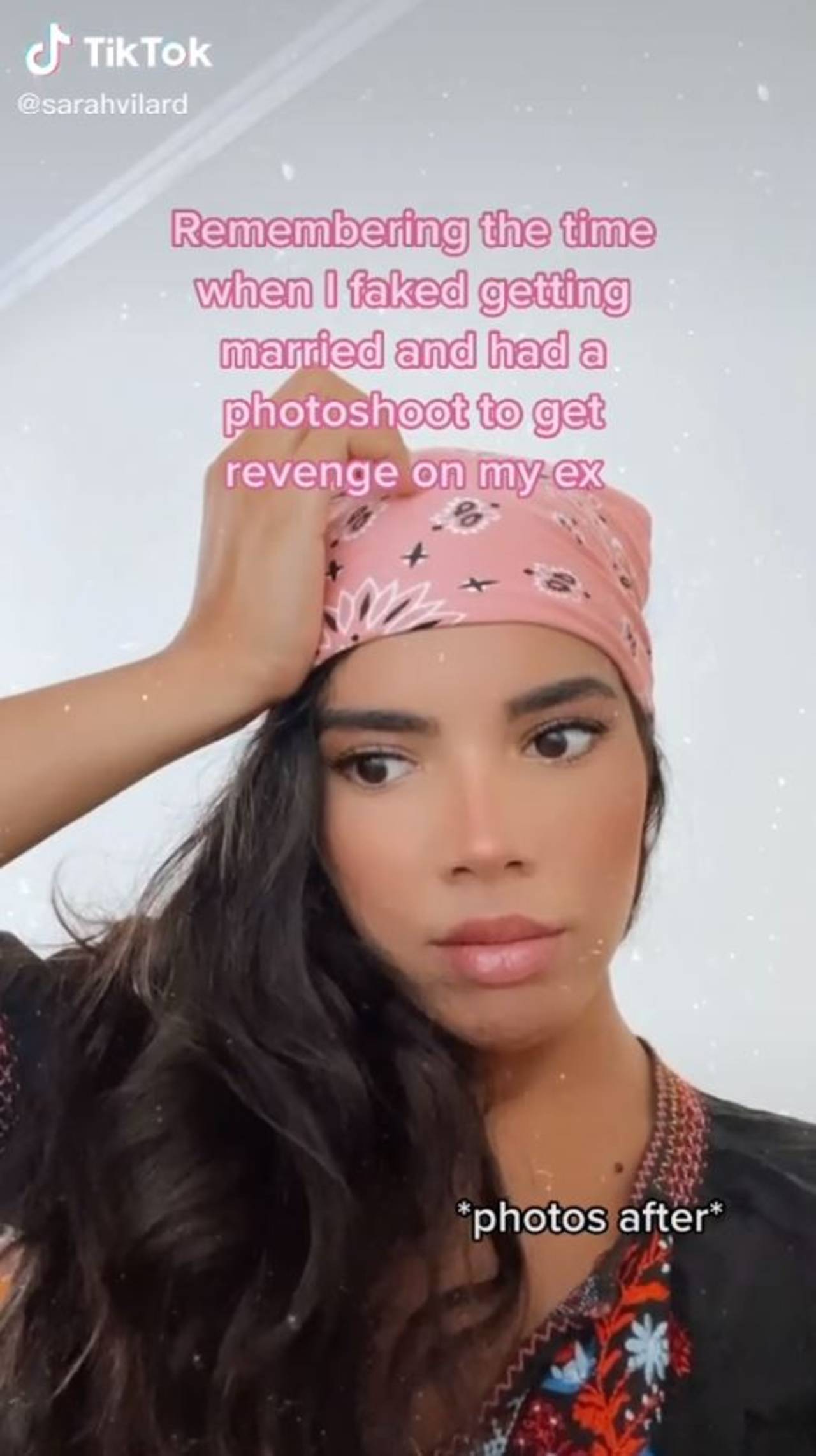 fingió que se casó tiktok
