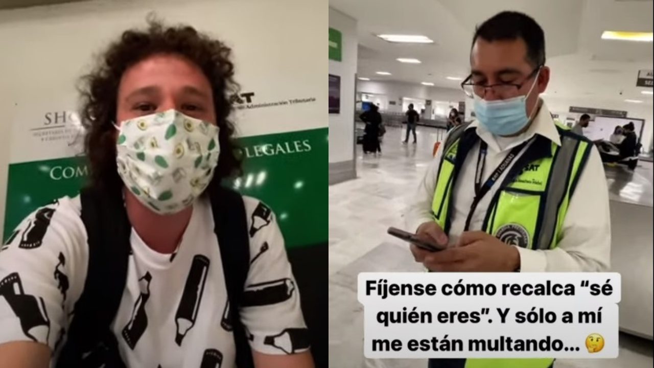 Ponen multa a Luisito Comunica aeropuerto
