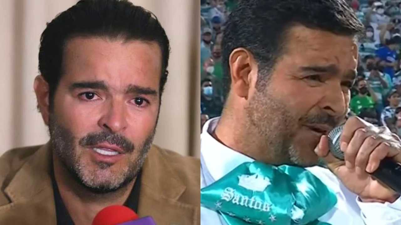 Pablo Montero se disculpa tras equivocarse al interpretar el Himno Nacional