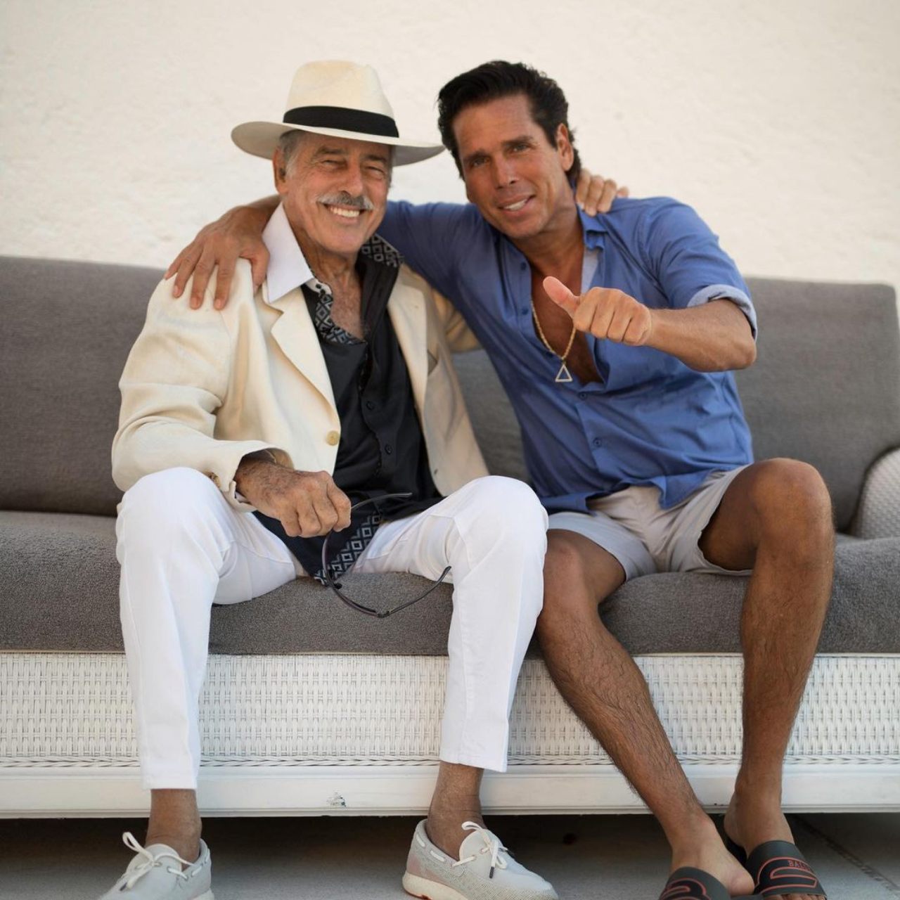 Andrés García y Roberto Palazuelos sin rencores