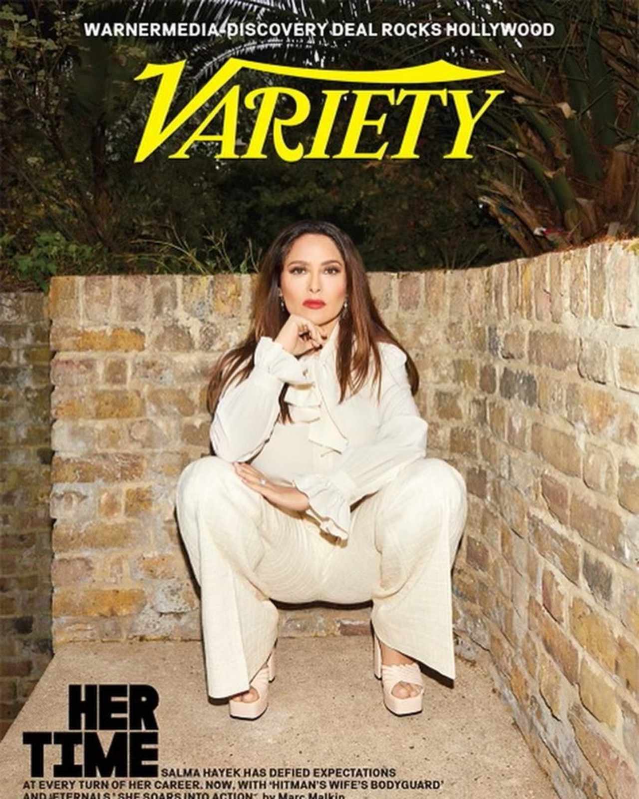 Salma Hayek en entrevista para Variety