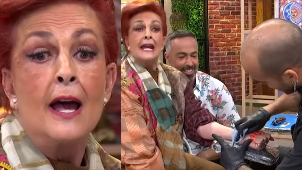 Talina Fernández se hace sus primeros tatuajes a los 76 años