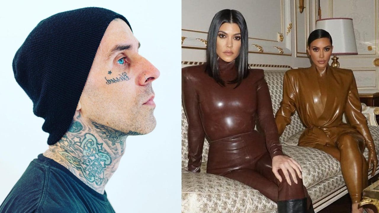 Travis Baerker Kourtney Kardashian Kim Kardashian