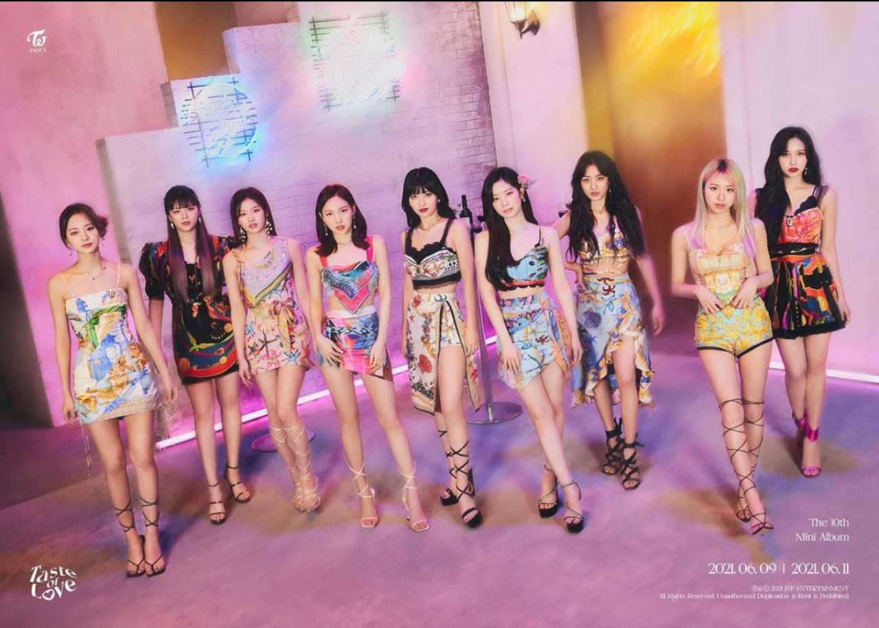 TWICE presenta concept photo de Taste of Love