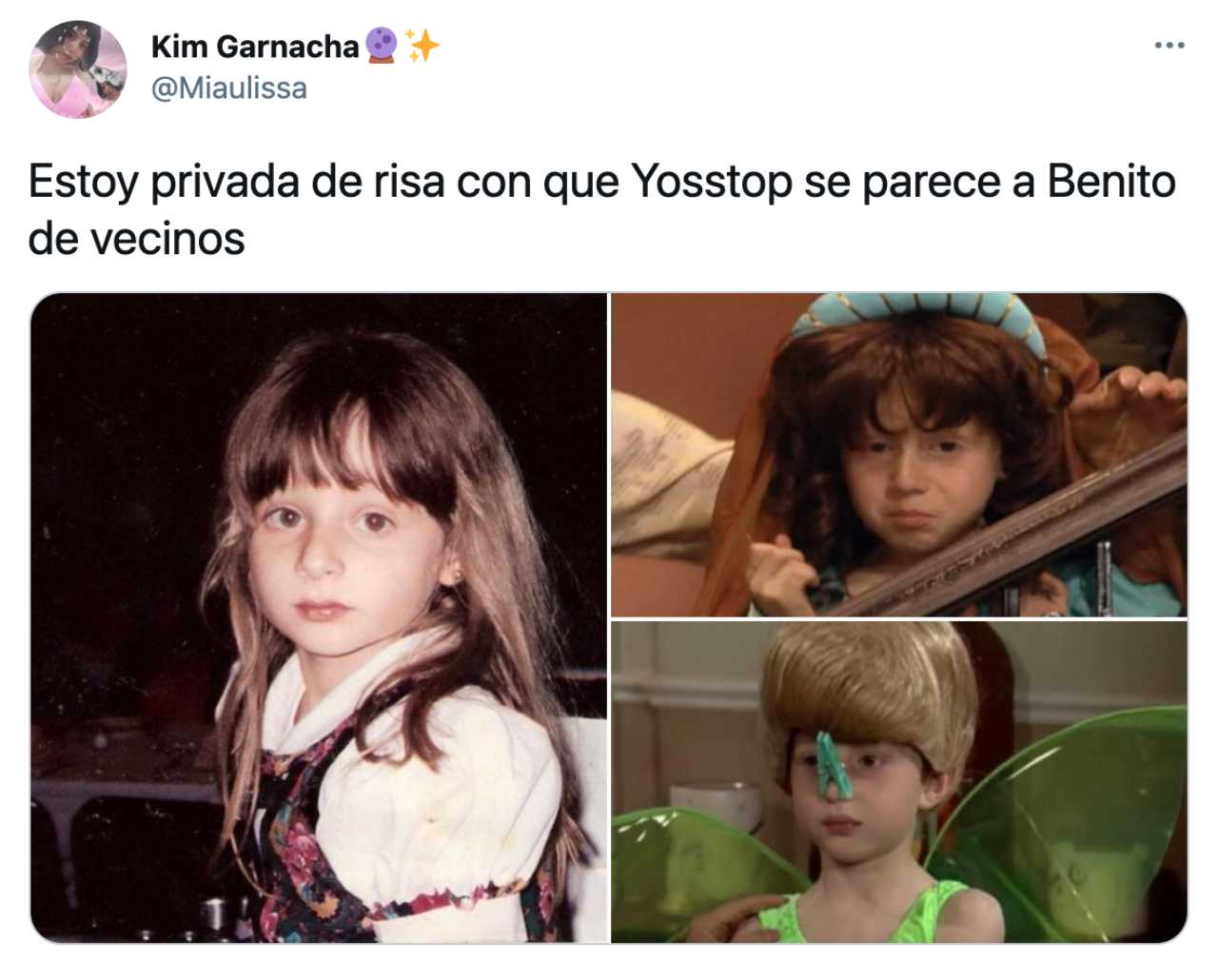 YosStop idéntica a Benito Rivers