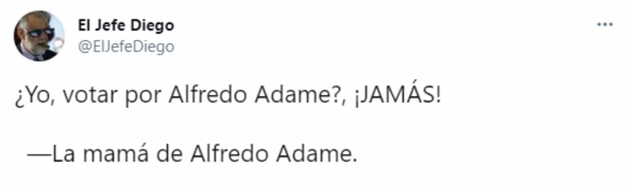Meme mama Alfredo Adame votaciones