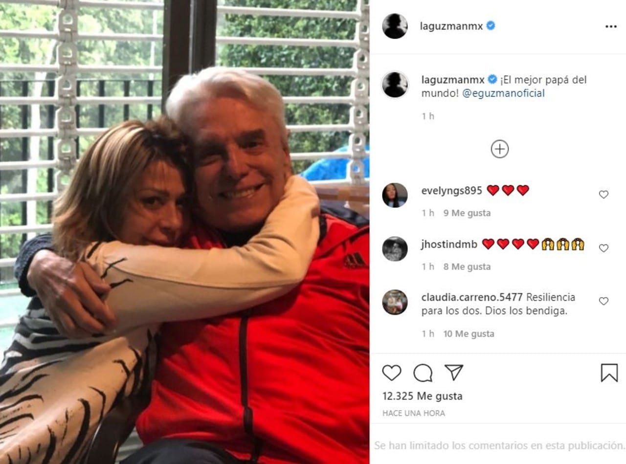 Foto Alejandra Guzmán Enrique Guzmán Día del Padre