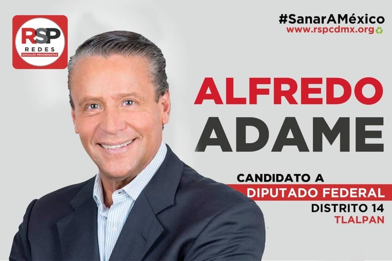 Alfredo Adame recibe un voto de el mismo