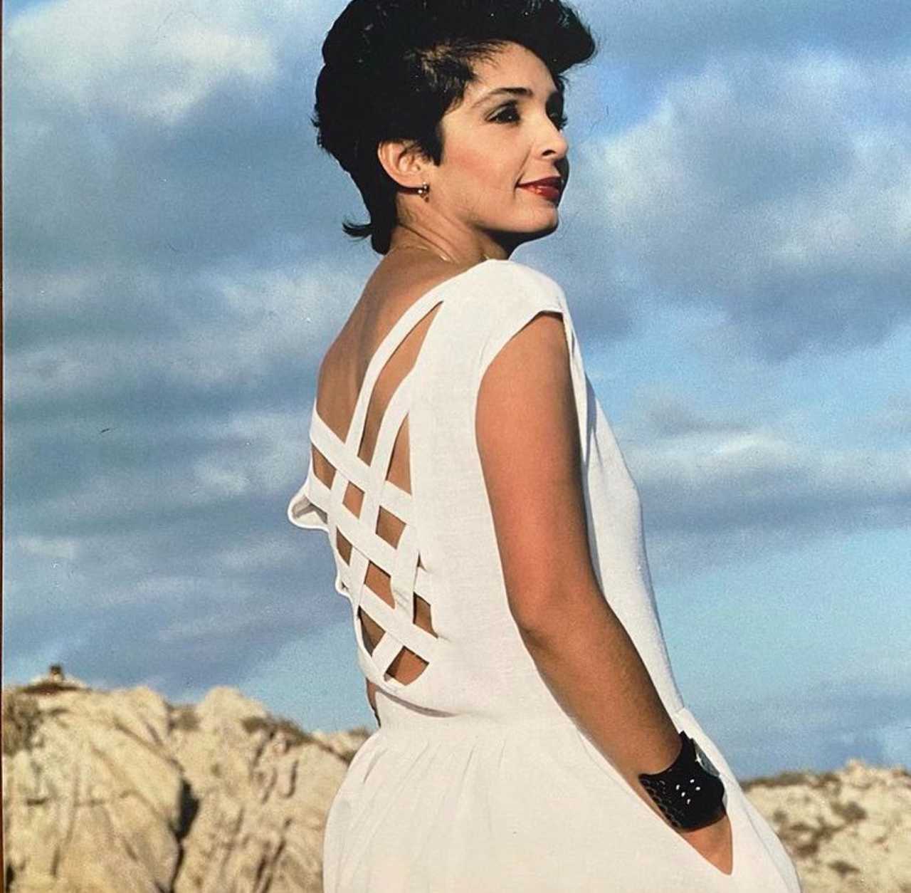 Ana Martín y la foto que muestra su parecido a Twiggy