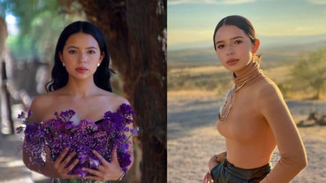 Angela Aguilar sorprende al vestirse de novia