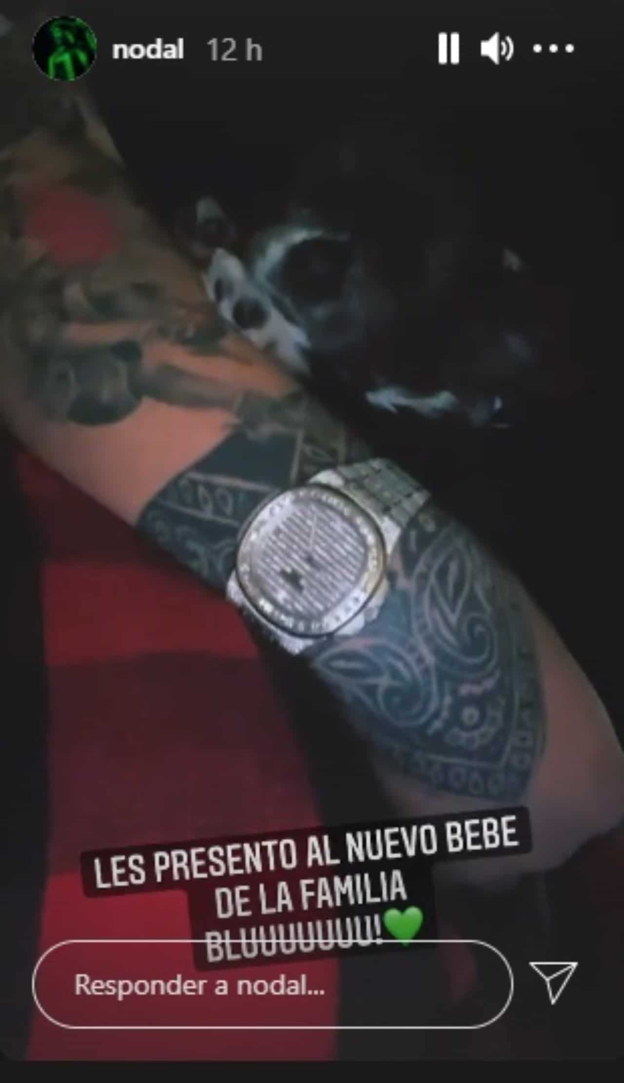 Nodal presenta al nuevo bebe con Belinda