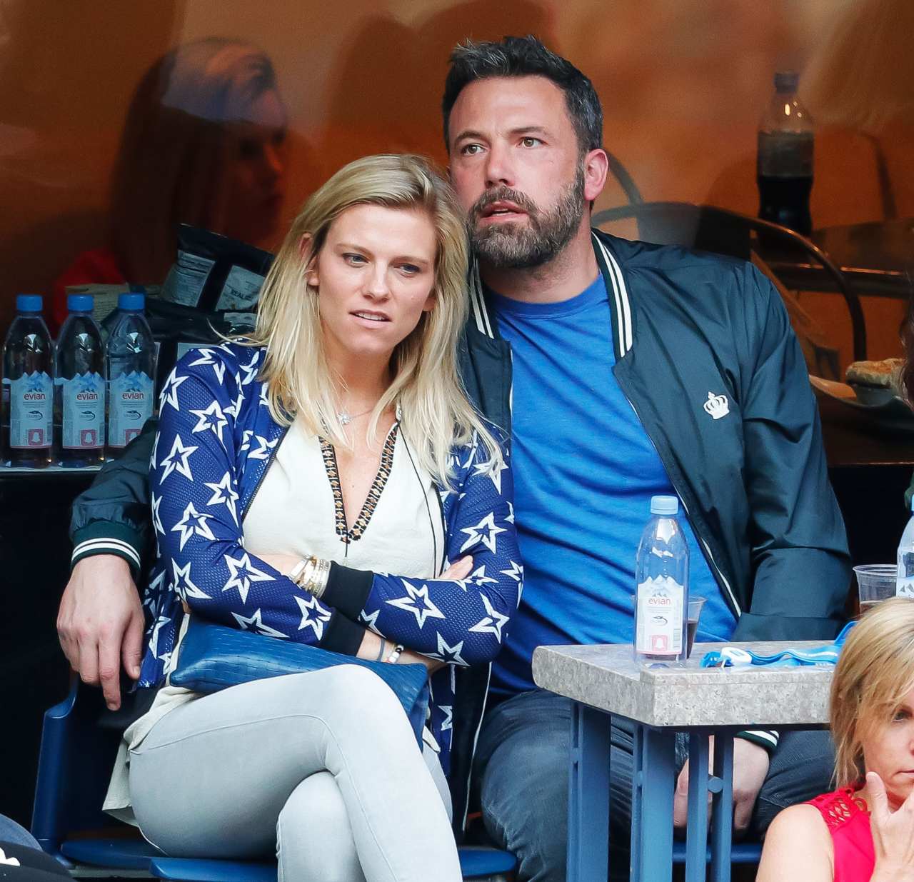 Ben Affleck y su ex Linda Shookus